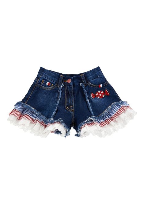 Shorts con applicazione MONNALISA KIDS | 19G401 70150055